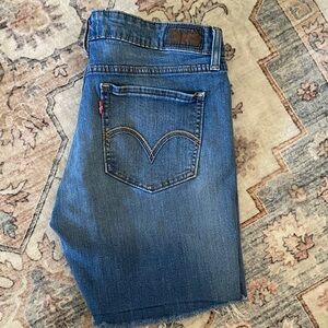 Levi's Women's Denim Blue Jean Shorts